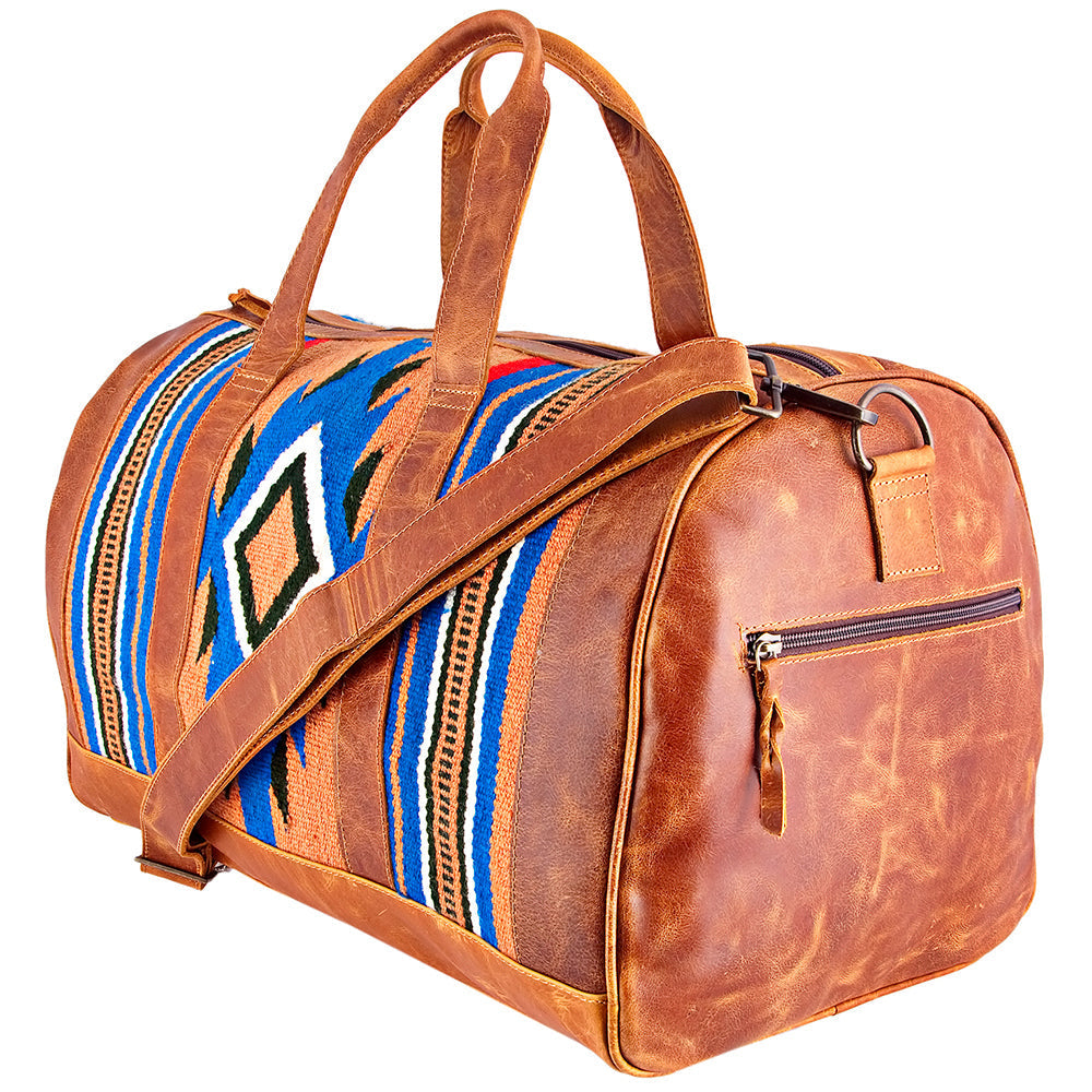 American Darling Duffel Hair-On Genuine Leather