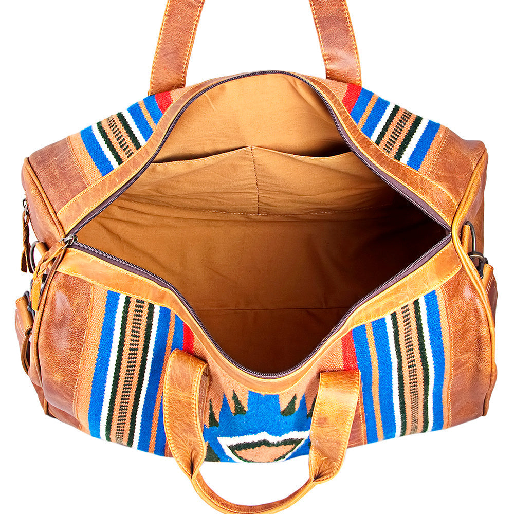 American Darling Duffel Hair-On Genuine Leather