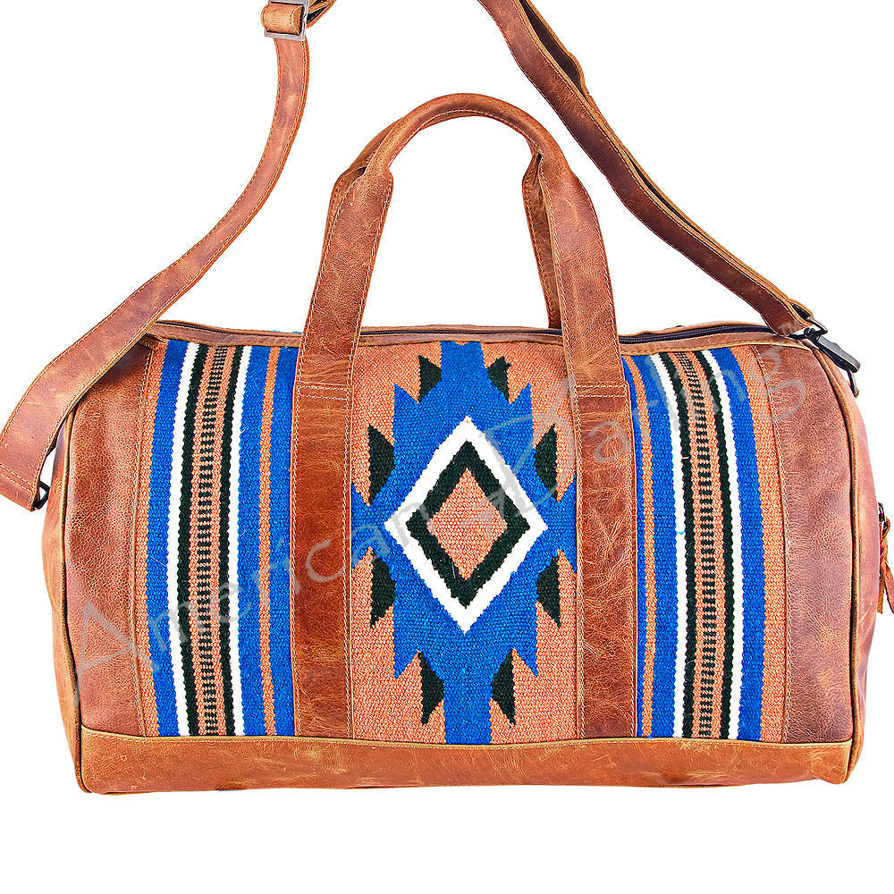 American Darling Duffel Hair-On Genuine Leather