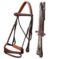 ExionPro Anatomical Dressage Bridle with Reins by Bridles & Reins - alternate view 2