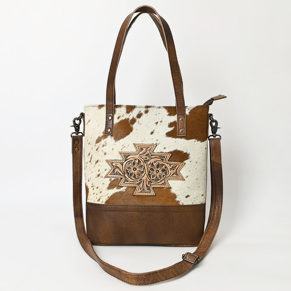 American Darling Hair-On Genuine Leather Tote