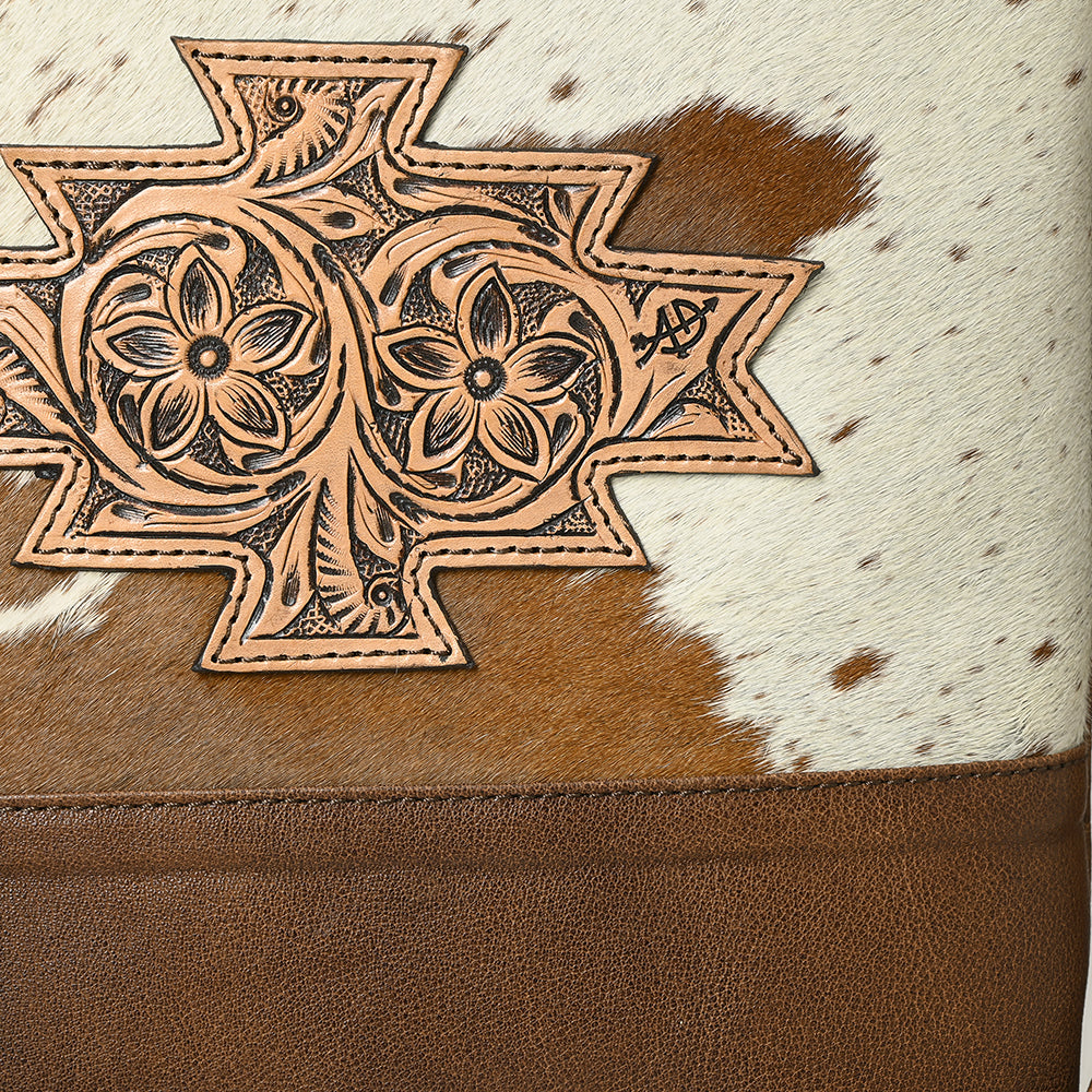 American Darling Hair-On Genuine Leather Tote
