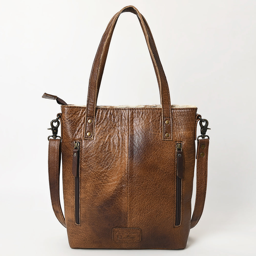 American Darling Hair-On Genuine Leather Tote