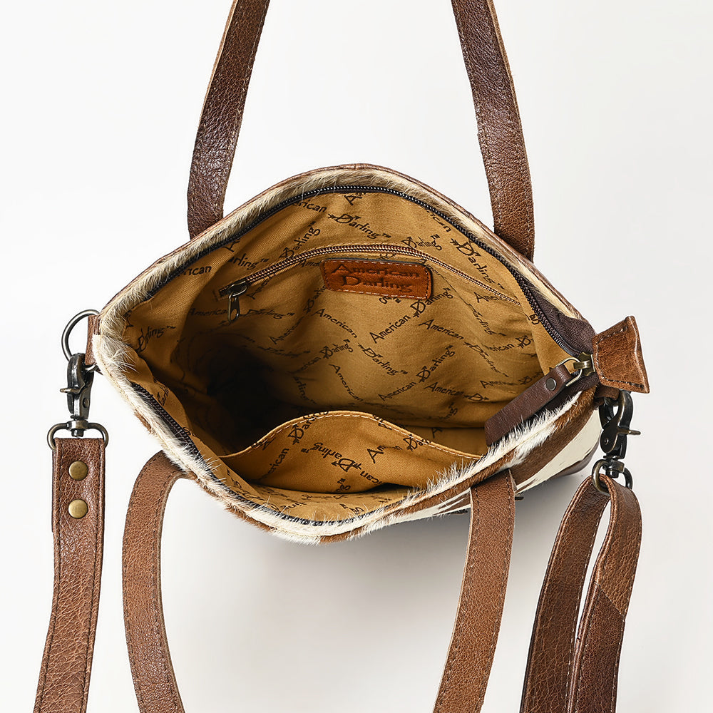 American Darling Hair-On Genuine Leather Tote