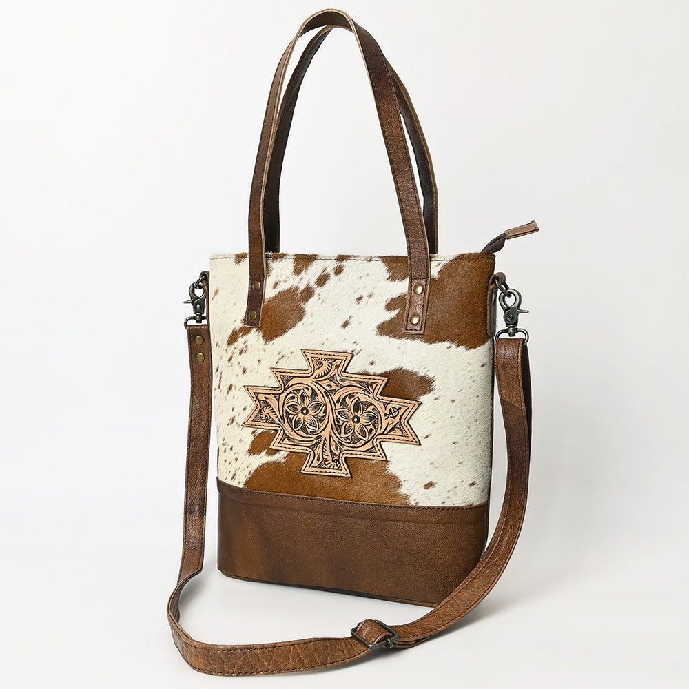 American Darling Hair-On Genuine Leather Tote