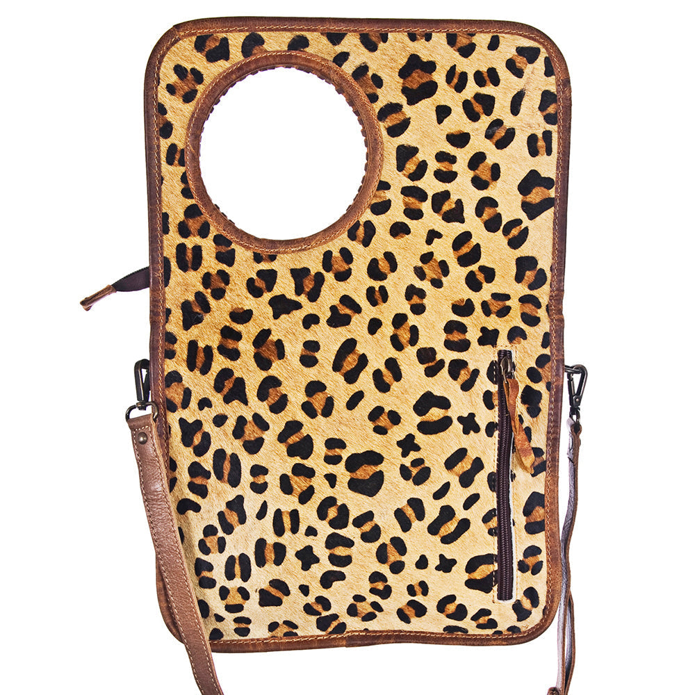 American Darling Hair-On Leather Large Crossbody