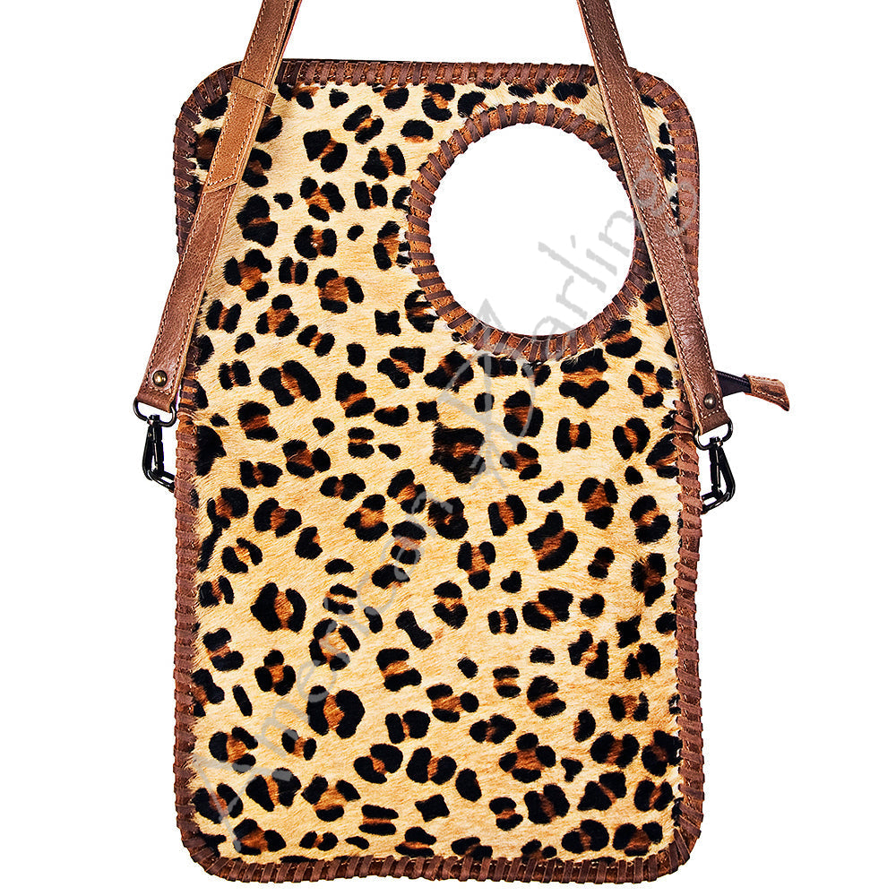 American Darling Hair-On Leather Large Crossbody