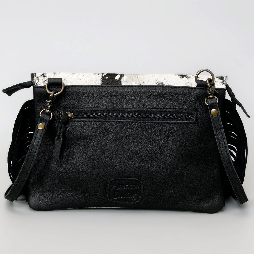 American Darling Hand Tooled Hair-On Genuine Leather