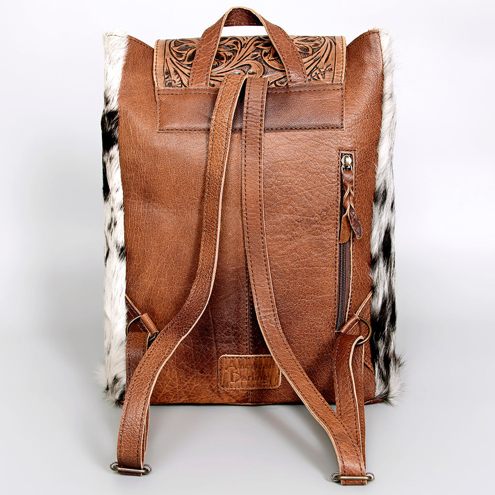 American Darling Backpack Hair-On Genuine Leather