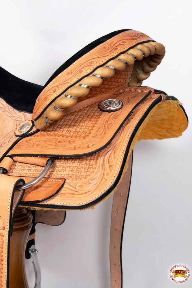 Western Horse Ranch & roping Saddle American Leather Hilason
