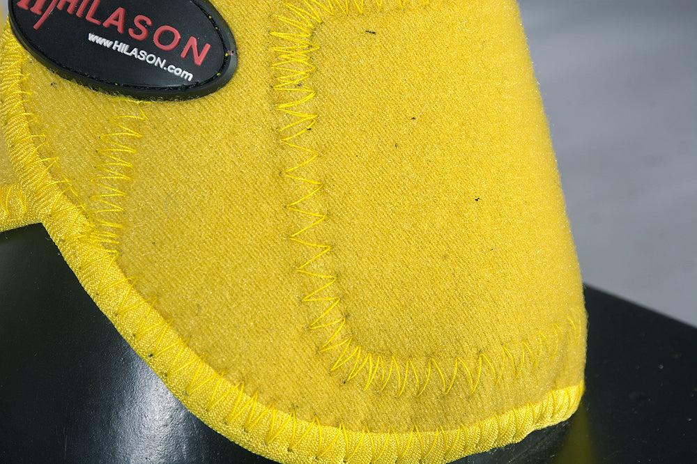 HILASON Bell Boots for Horses No Turn Protection Comfort & Durability Quick Wrap Hook and Loop Jumping Boots Sold in Pairs