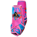 Small Dynamic Edge 2 Tone Horse Front Leg Sports Boots Pair Aztec