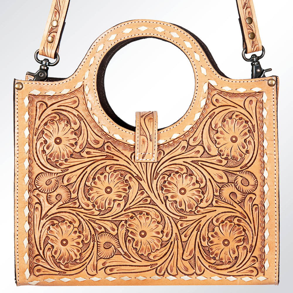 American Darling Tote Hand Tooled Genuine Leather Western Women Bag Handbag Purse | Western Tote Bag | Travel Tote Bags | College Tote Bag | Casual Tote Bag