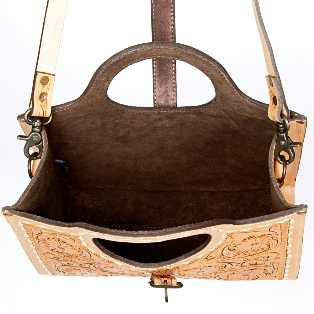 American Darling Tote Hand Tooled Genuine Leather Western Women Bag Handbag Purse | Western Tote Bag | Travel Tote Bags | College Tote Bag | Casual Tote Bag