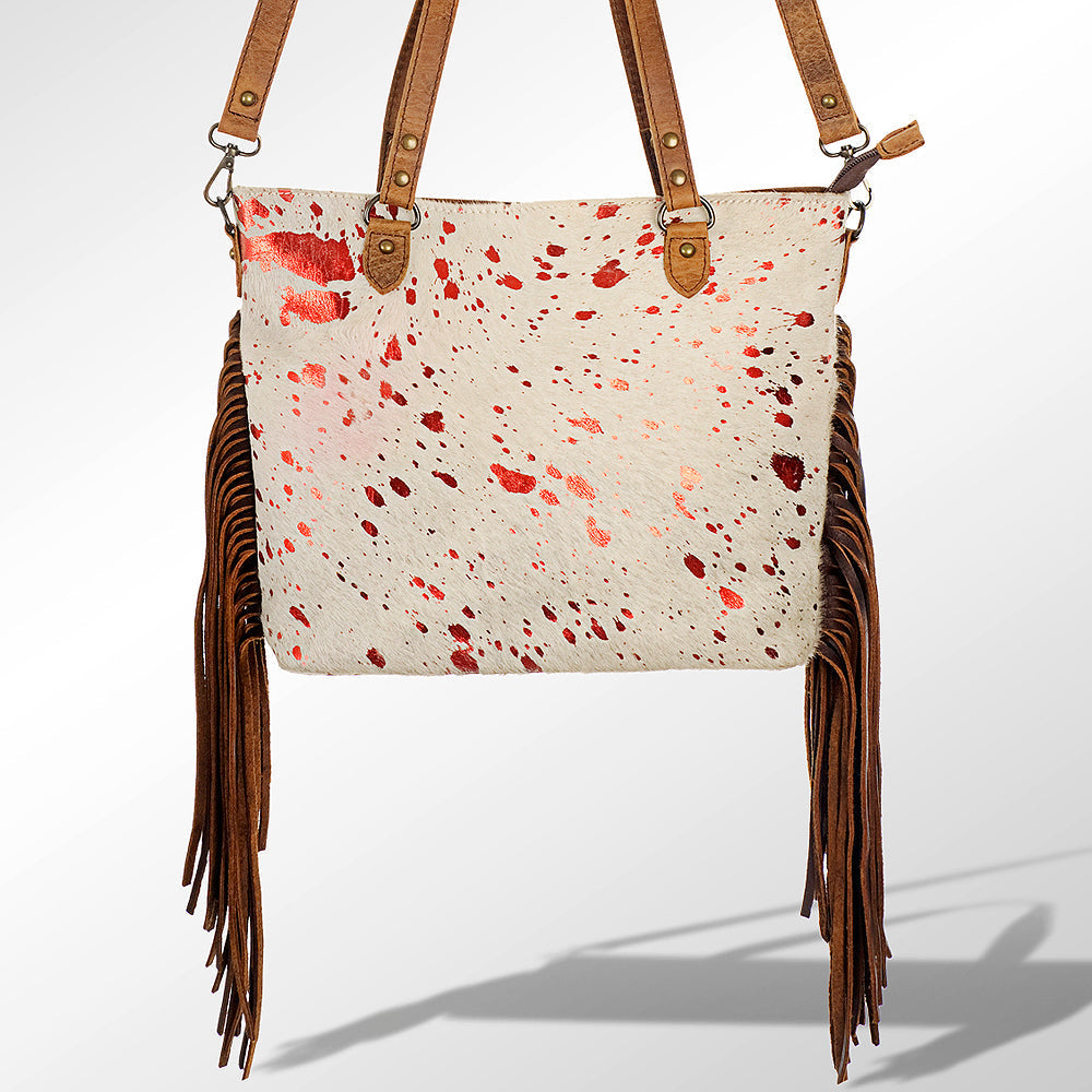 American Darling Tote Hair-On Genuine Leather