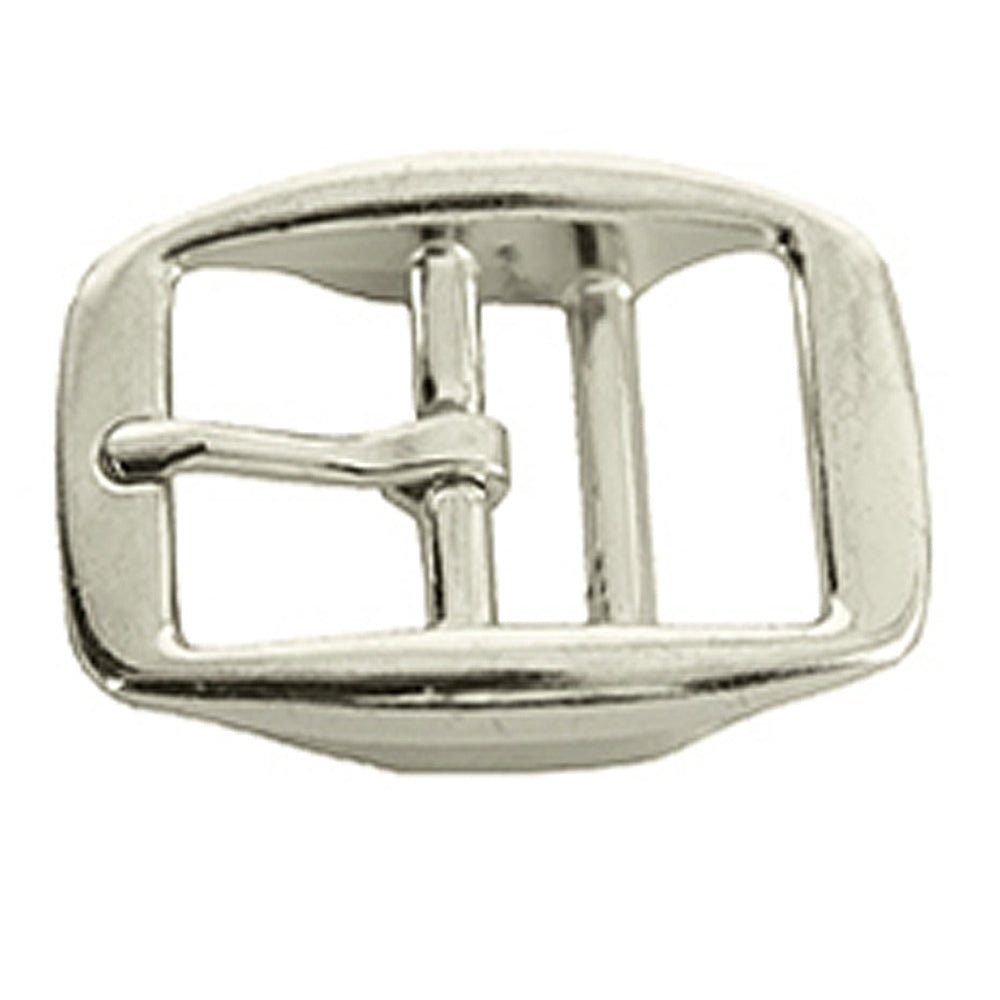 3/4 In Die Cast Double Bar Buckle Nickel Plt. By Hilason – Hilason