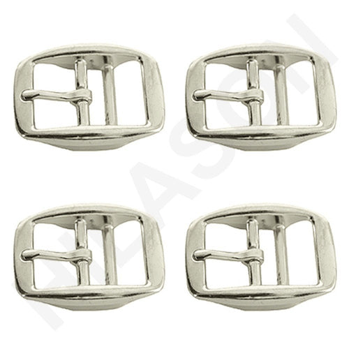 3/4 In Die Cast Double Bar Buckle Nickel Plt. By Hilason – Hilason