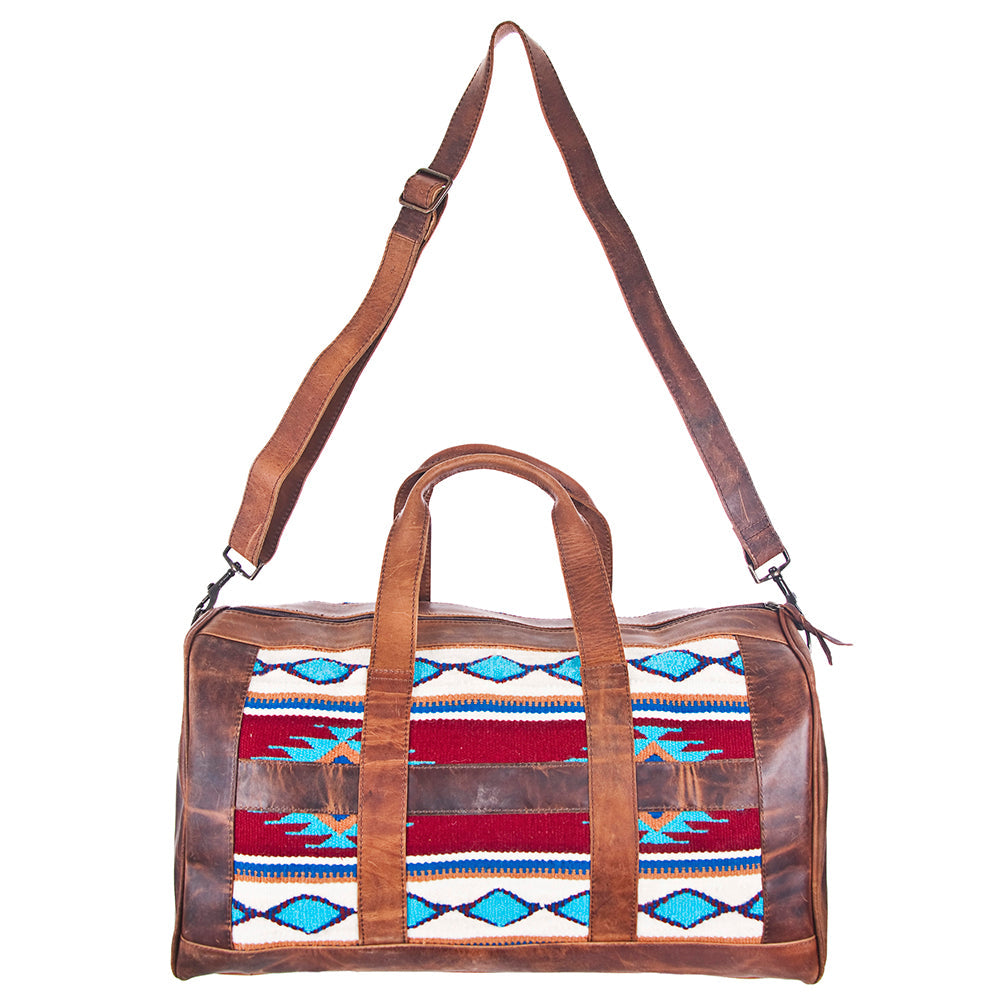 American Darling Duffel Hair-On Genuine Leather