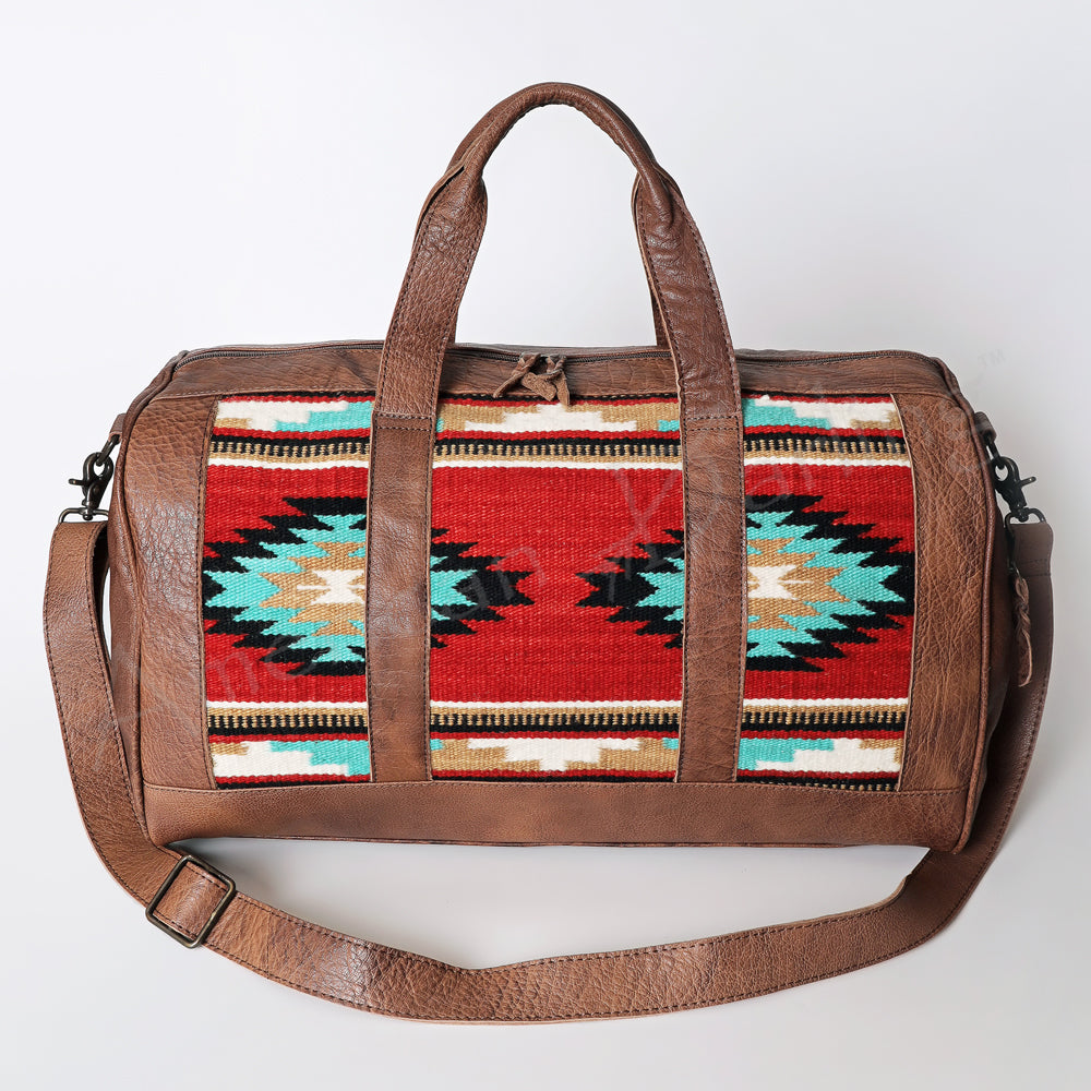 American Darling Duffel Hair-On Genuine Leather