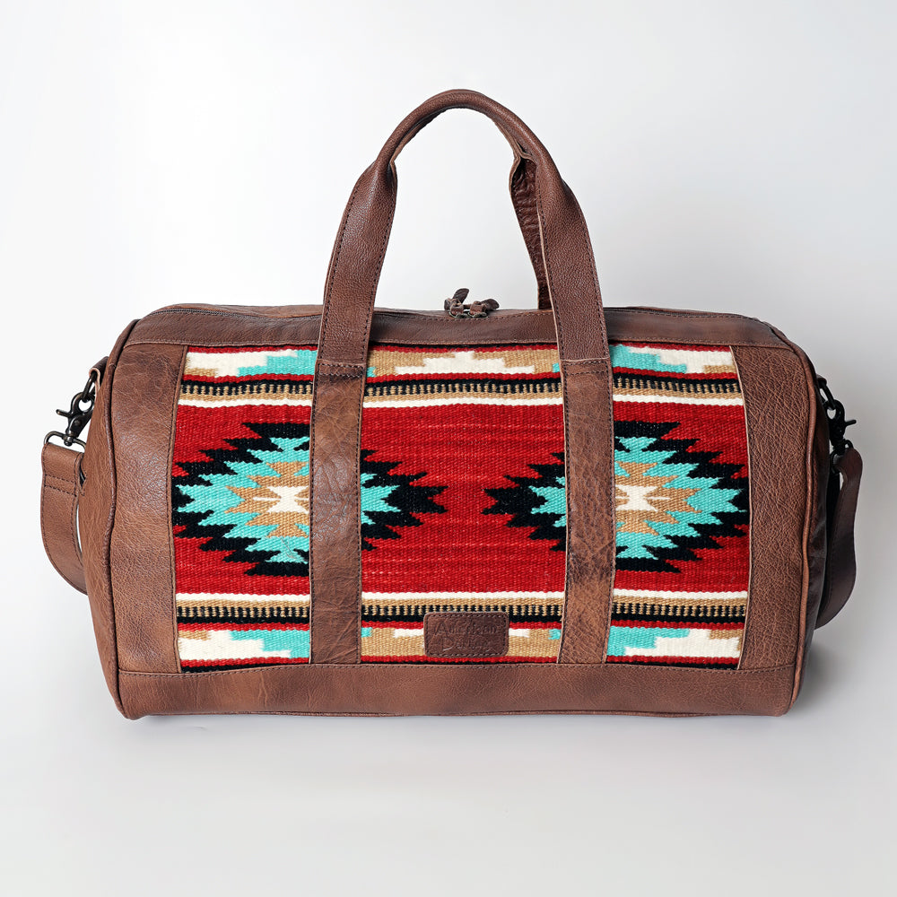 American Darling Duffel Hair-On Genuine Leather