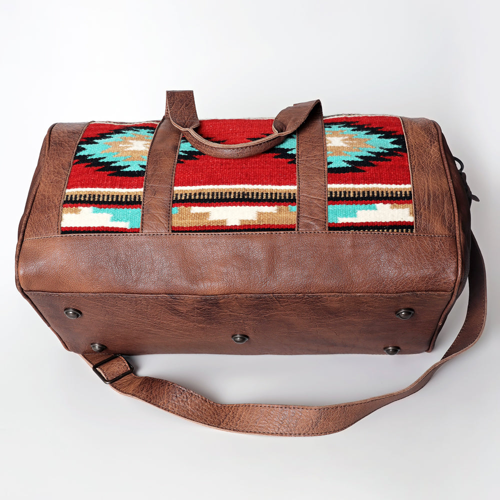 American Darling Duffel Hair-On Genuine Leather