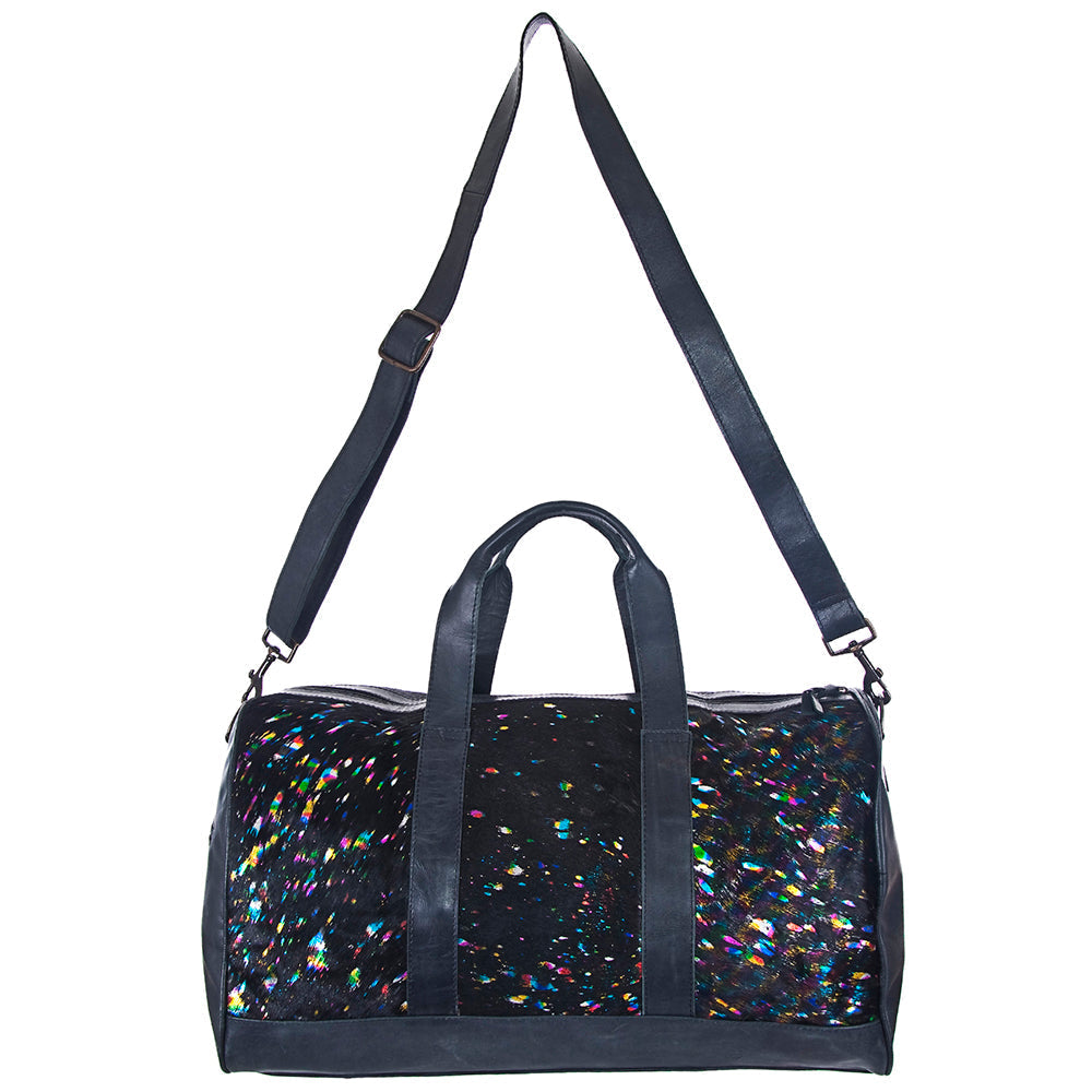 American Darling Women's Duffel Bag Western Hair On Genuine Leather Handbag and Ladies Purse