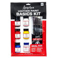 Angelus Leather Paint Basics Kit Of Assorted Colors 1 Ounce