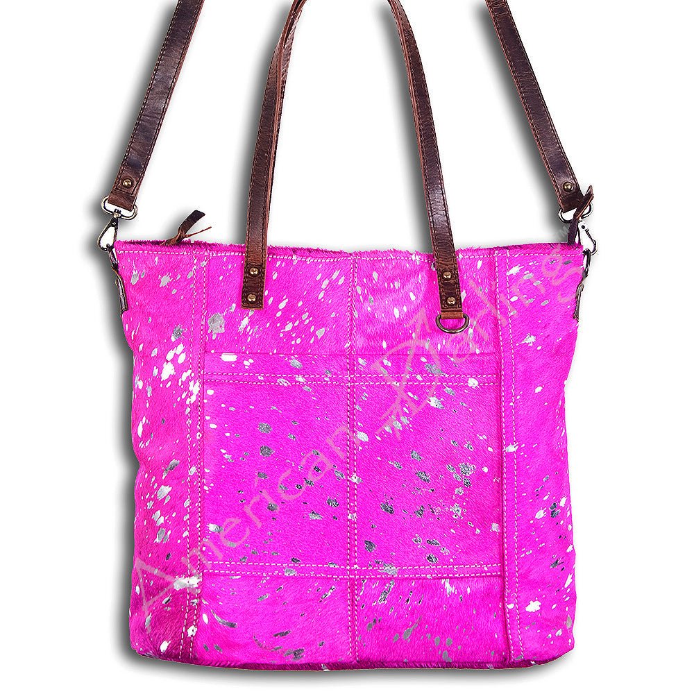 American Darling Tote Hair-On Genuine Leather