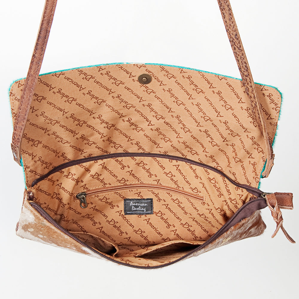 American Darling Hair-On Genuine Leather Envelope Bag