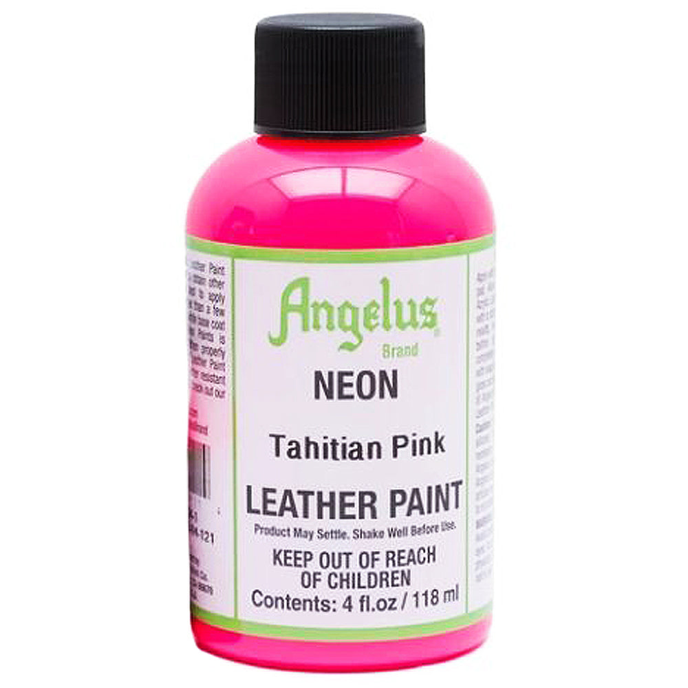 Angelus Neon Acrylic Leather Paint 4 Oz.
