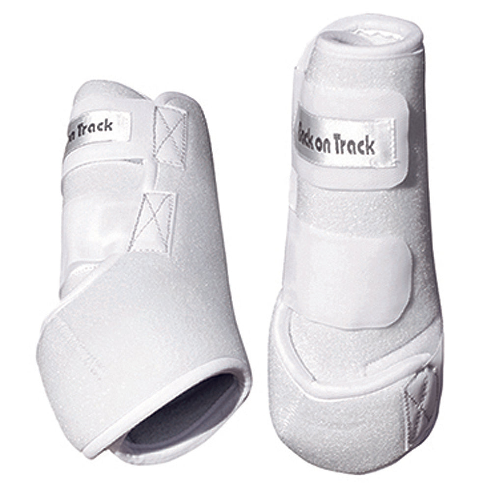 Large Back On Track Exercise Boots - Hind (Pair) White