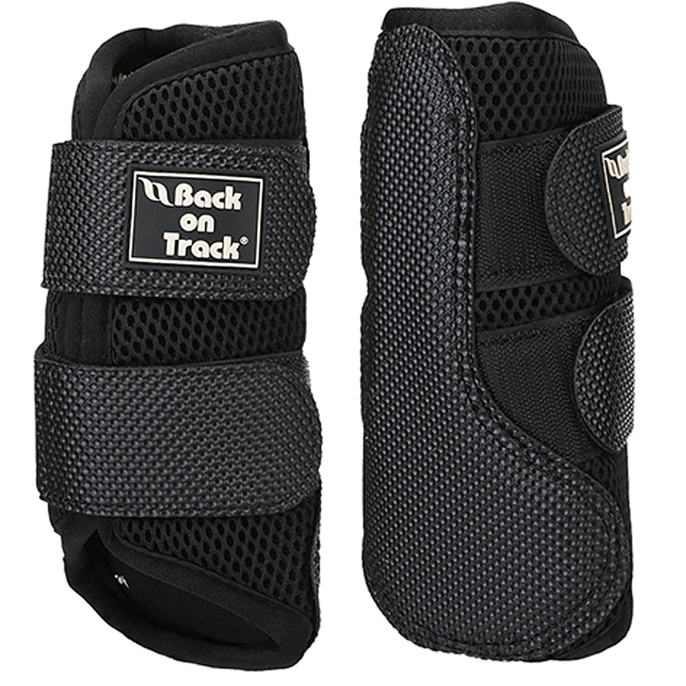 Medium Back On Track Splint Boots (Brush Boot) Black