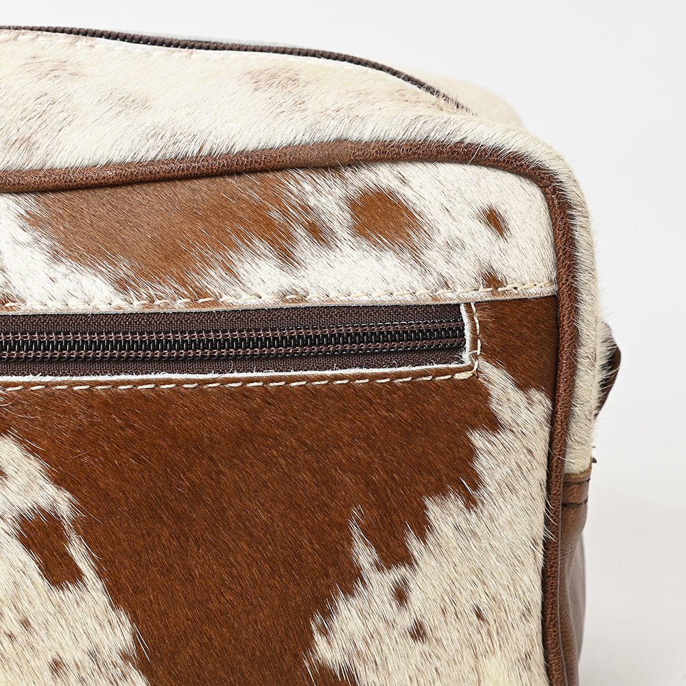 American Darling Hand Tooled Hair-On Genuine Leather