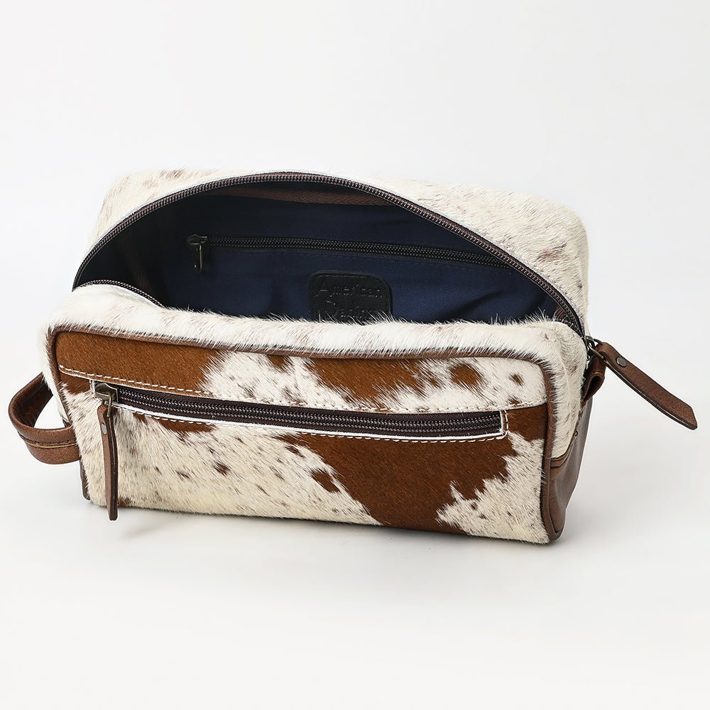 American Darling Hand Tooled Hair-On Genuine Leather