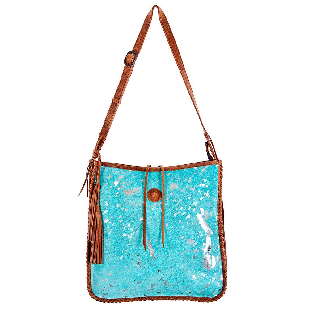 American Darling Messenger Hair-On Genuine Leather