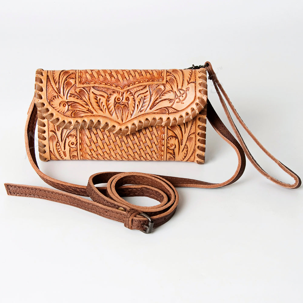 American Darling Hand-Tooled Genuine Leather Wallet