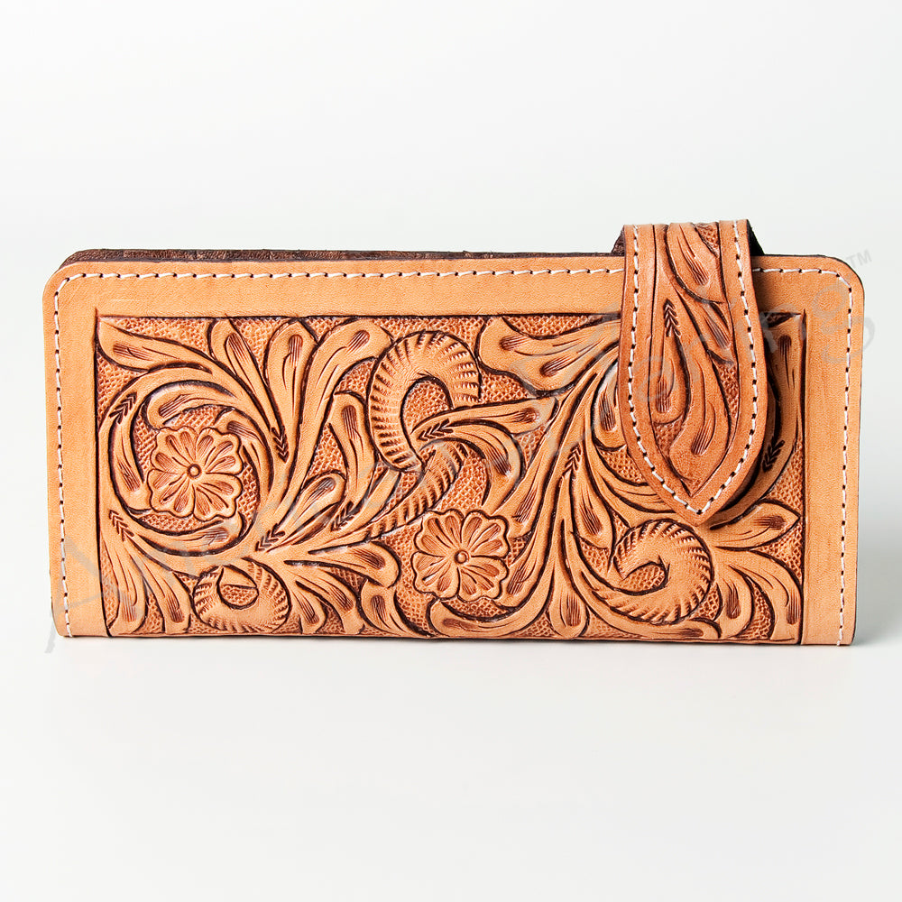 American Darling Hand-Tooled Genuine Leather Wallet