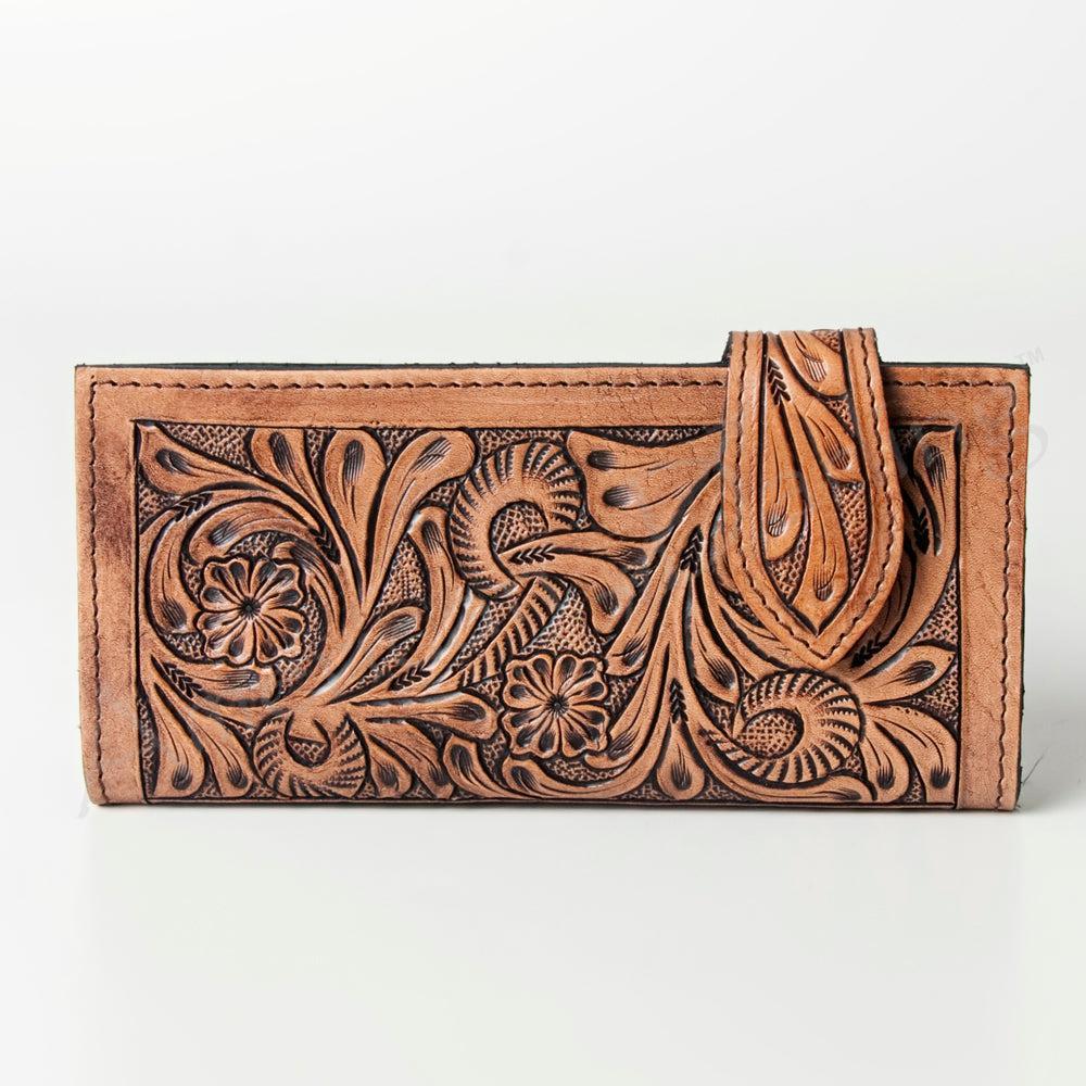 American Darling Hand-Tooled Genuine Leather Wallet
