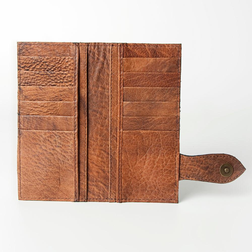 American Darling Hand-Tooled Genuine Leather Wallet