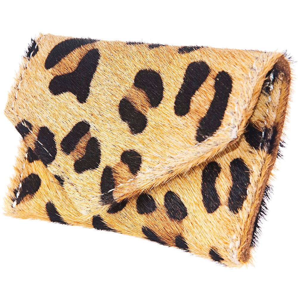 American Darling Coin Purse Hair-On Genuine Leather