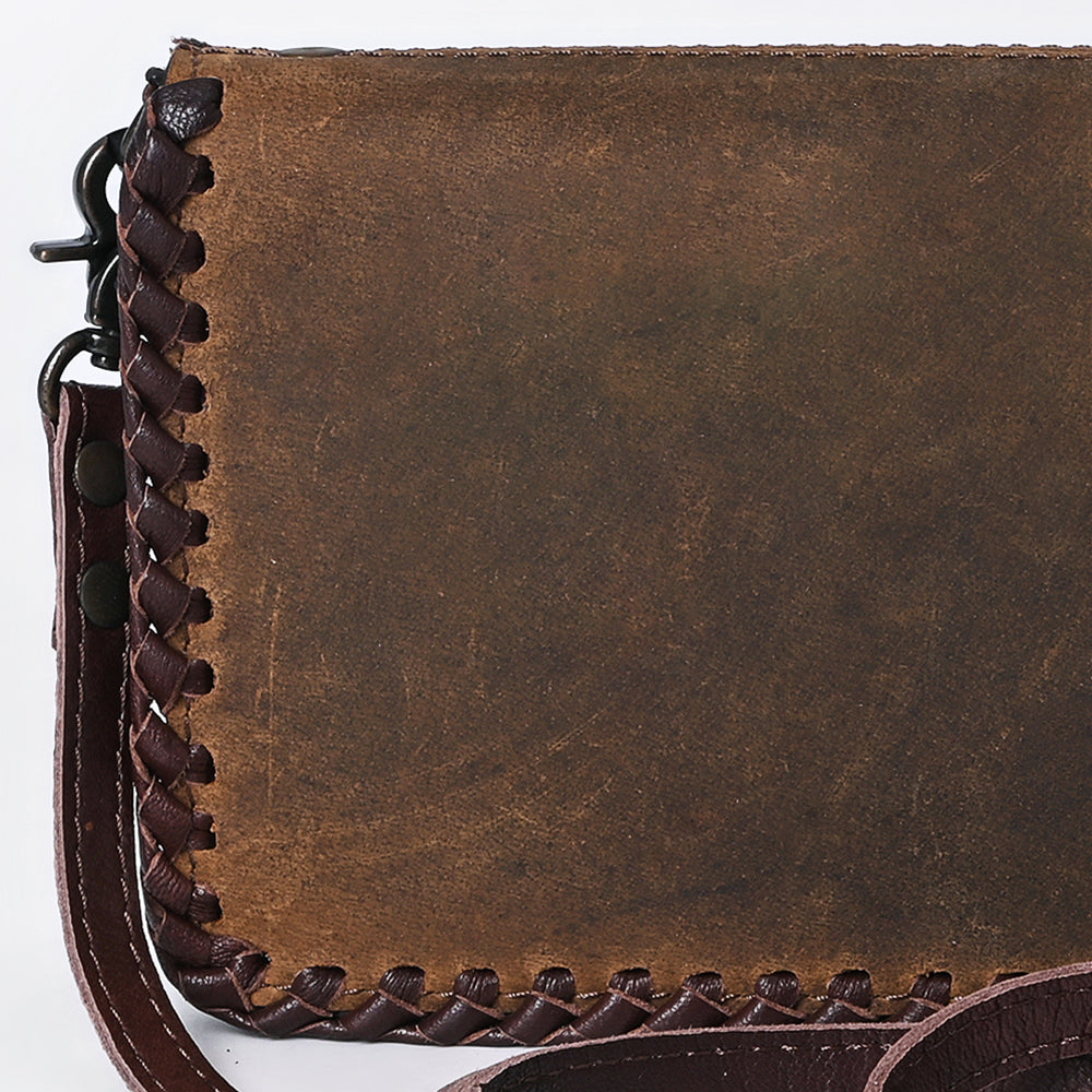 American Darling Organiser Bag Handcrafted from Crocodile Embossed Genuine Leather with YKK Zipper and Detachable Strap