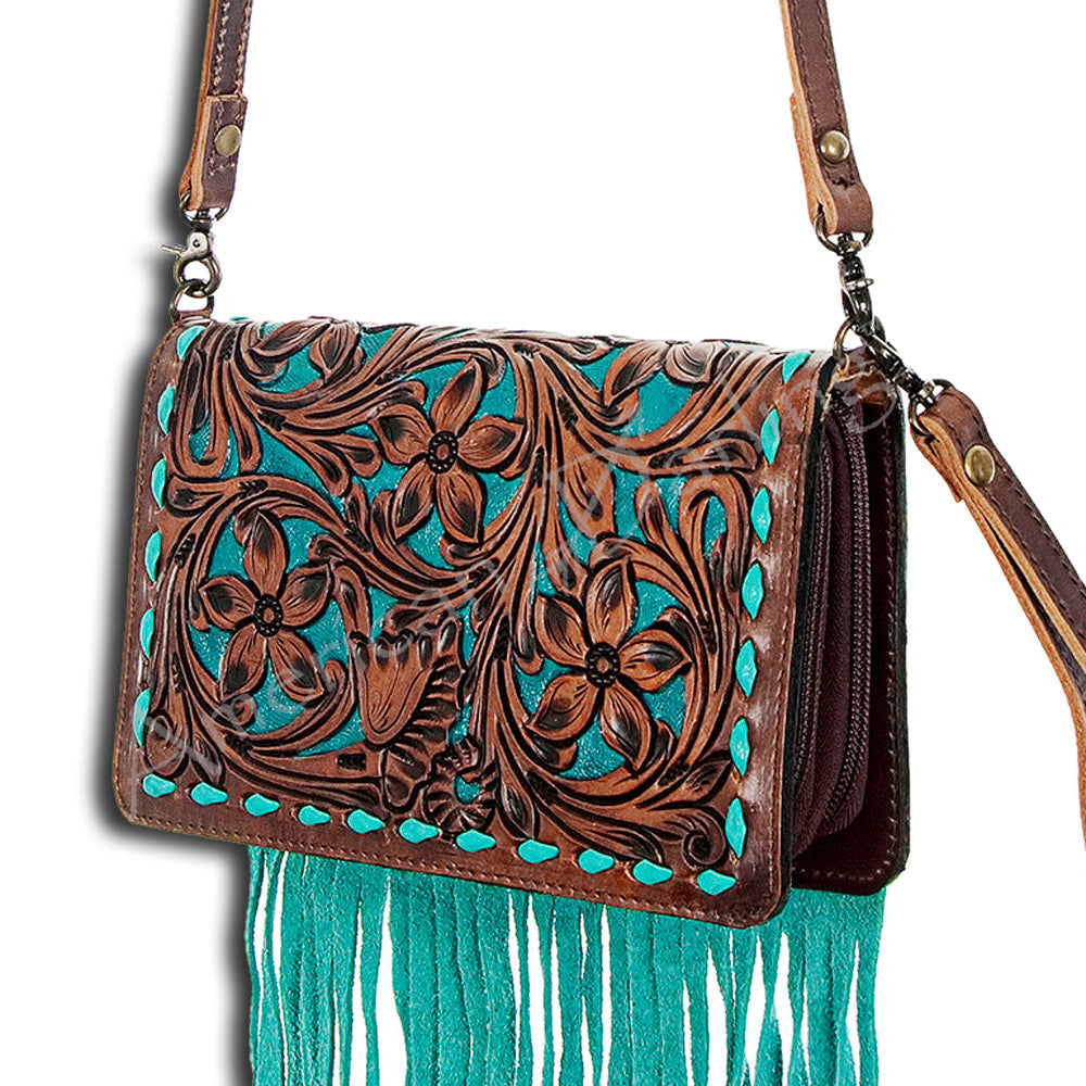 American Darling Hair-On Hide Organizer Bag