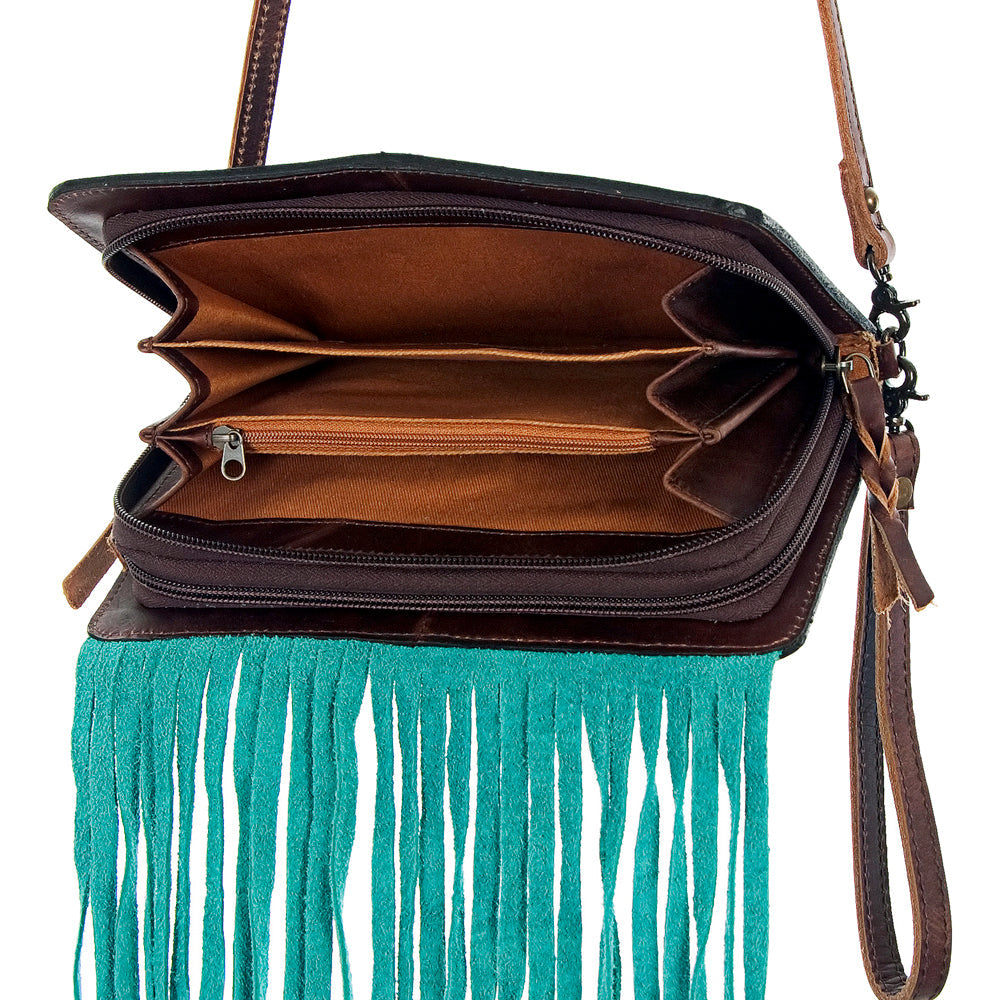 American Darling Hair-On Hide Organizer Bag