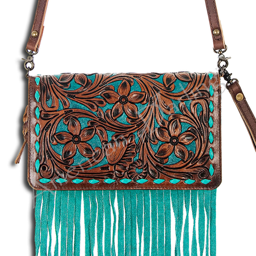 American Darling Hair-On Hide Organizer Bag