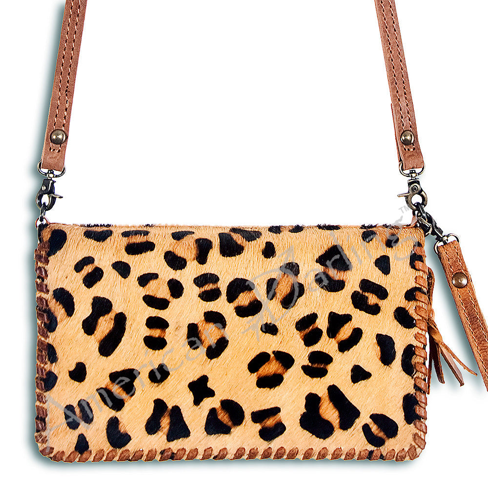 American Darling Hair-On Hide Organizer Bag