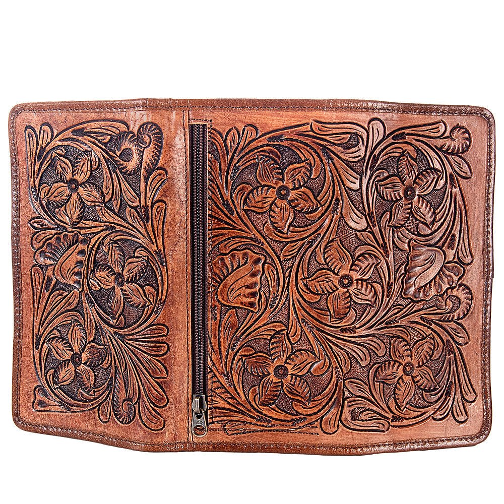 American Darling Hand-Tooled Genuine Leather Wallet