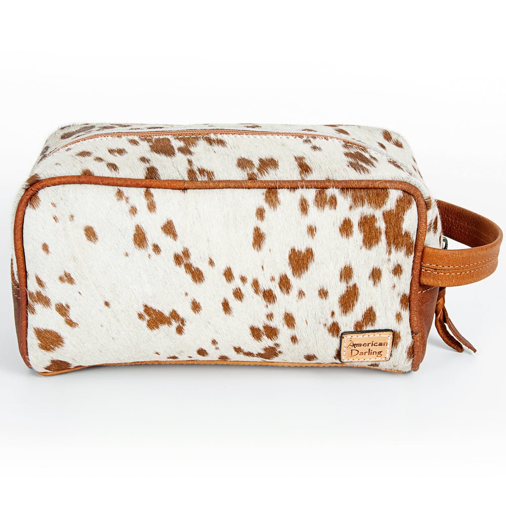 American Darling Hand Tooled Hair-On Genuine Leather