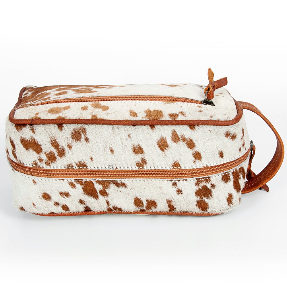 American Darling Hand Tooled Hair-On Genuine Leather