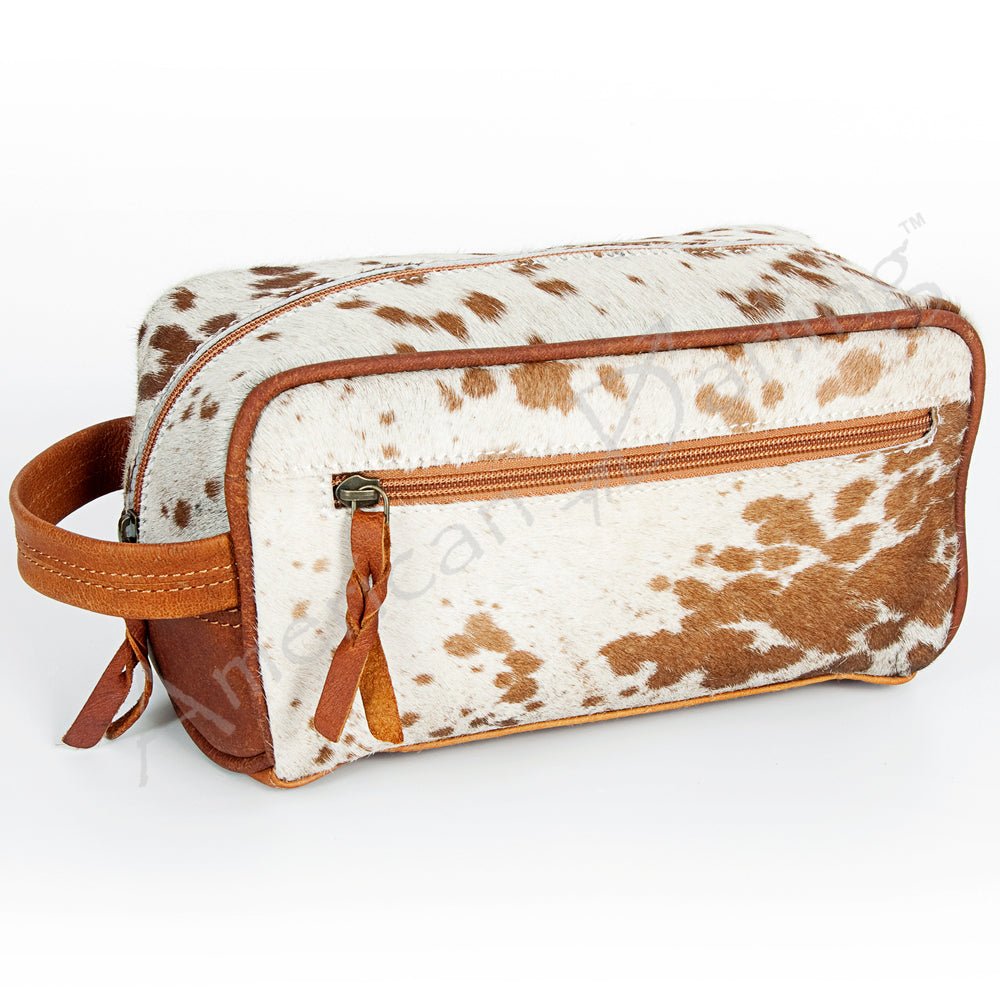 American Darling Hand Tooled Hair-On Genuine Leather