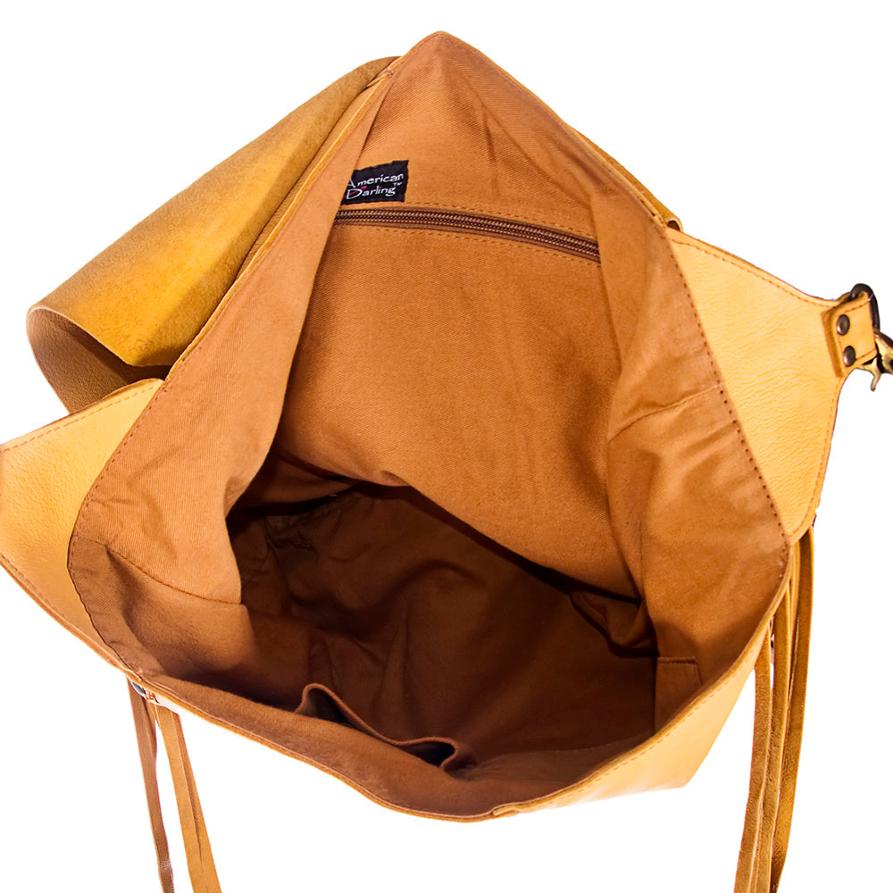 American Darling Genuine Leather Messenger Bag